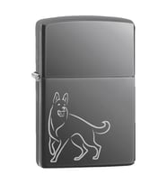 Zippo German Shepherd Çakmak - 49007-00071-MODEL05