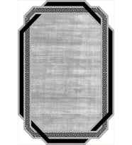 Eliana Home Baskılı, Yıkanabilir Kaymaz Taban Salon Halısı LNA1911-SD1213 100x150 cm (Gri)