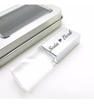 Wings Kişiye Özel Led Işıklı Kristal Usb Bellek 16GB Cam-Metal Gümüş Gri  İsme Özel Usb Bellek  Hediyelik Usb Flash Bellek