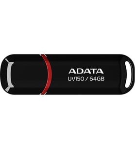 ADATA UV150-64GB USB3.2 Gen1 Black Flash Bellek
