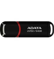ADATA UV150-64GB USB3.2 Gen1 Black Flash Bellek