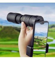 YENİLZD 10-300x40mm Monoküler Teleskop-Evrensel Telefon Klipsi-Tripod