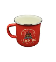 Orcamp Retro Emaye Kupa Bardak Adventure Kırmızı (OUT-1900)