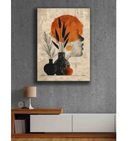 Koç stüdyo Modern tasarım kanvas tablo 50x70 (Çok Renkli)