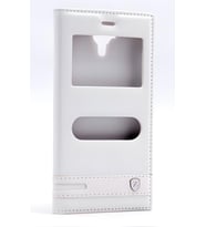 Casper Via E1 Kılıf Elite Kapaklı Kılıf (Beyaz)