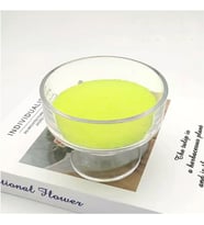Kristal Tozu Boncuk Vanilya Kokulu Parafin (Mum Yapım Malzemesi ) 100 Gram+5 Metre Fitil  Sarı