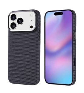 iPhone 17 Pro Max Kılıf Ultra İnce Karbon Tasarımlı ve Magsafeli Cabix Premium Kapak