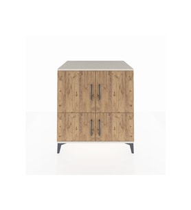 Kronos Şifonyer 3 Raflı 4 Kapaklı 88x59x96 Aytaşı-Çam