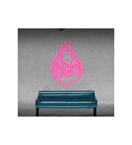BBQ Yazılı ve Şekilli Neon Tabela