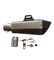Gri Akrapovic Egzoz