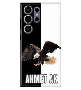 Samsung Galaxy S21 S22 S23 S24 S25 S26 Ultra Plus FE Kılıf İsim Yazılı Kişiye Özel - Model-22 (Çok Renkli)