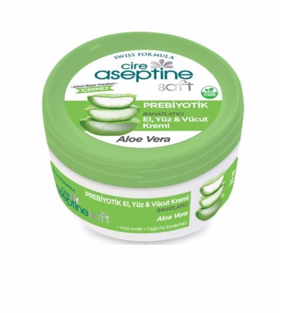 Cire Aseptine Soft Prebiotik Aloevera 30 Ml El Yüz Kremi