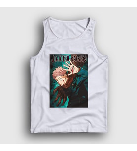 Presmono Unisex Beyaz Anime Jujutsu Kaisen Atlet 130773tt