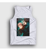 Presmono Unisex Beyaz Anime Jujutsu Kaisen Atlet 130773tt
