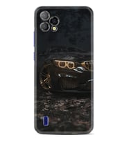 Reeder P13 Blue Plus 2022 Kılıf Silikon Desen Özel Seri Black Car 1768