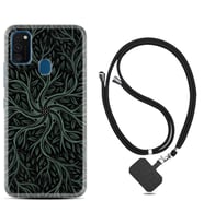 Samsung M21 M22 M23 M30 M31S M32 Kılıf Boyun Askılı Silikon Sarmaşıklar 1675