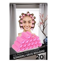 Süngerli Gece Bigudisi 3 cm 20 Adet Solingen Professional