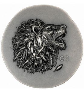 AgaKulche Aslan Gümüş Sikke Coin