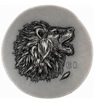 AgaKulche Aslan Gümüş Sikke Coin