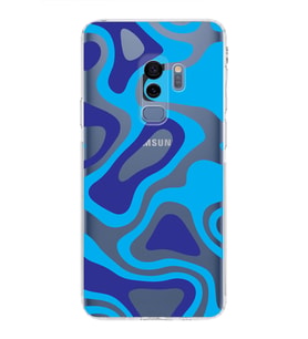 Samsung Galaxy S9 Plus  Kamera Korumalı Kapak Renkli Desen Tasarımlı  Şeffaf Kılıf
