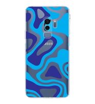 Samsung Galaxy S9 Plus  Kamera Korumalı Kapak Renkli Desen Tasarımlı  Şeffaf Kılıf
