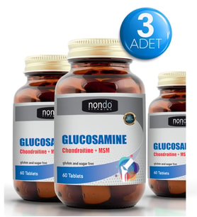 Nondo GLUCOSAMİNE 60 Tablet 3 Adet