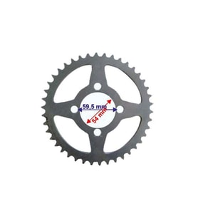 Honda Cbr 125 Uyumlu R Arka Dişli 428-42T İç 54 Mm (2004-2010) Öm