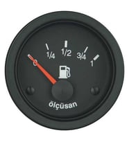 Ölçüsan 12 Volt Yakit Saati Göstergesi 52Mm 210106A 388092599