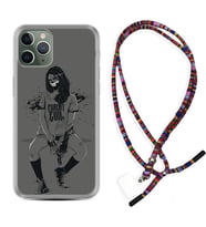 Apple iPhone 11 12 13 14 Pro Max Kılıf Boyun Asklı Rasta Silikon Purest Evil 1627