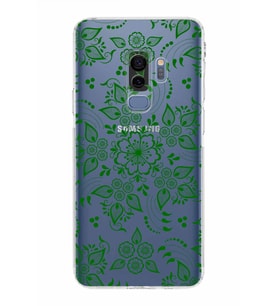 Samsung Galaxy S9 Plus  Kamera Korumalı Kapak Nostalji Desen Tasarımlı  Şeffaf Kılıf