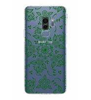 Samsung Galaxy S9 Plus  Kamera Korumalı Kapak Nostalji Desen Tasarımlı  Şeffaf Kılıf