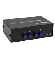 Powermaster PM-20014 4 Port VGA Switch Manuel Geçiş Kutusu