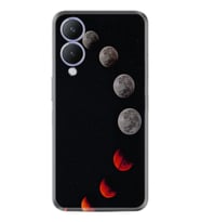 Vivo Y17S Kılıf Resimli Desenli Silikon Platinium Series Mooons 1861