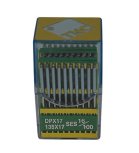 Ponteriz Yanmaz Dikiş İğnesi / DPX17 SES PVD 16/100 100ADET