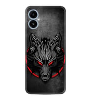 X5 Kılıf Resimli Desenli Silikon Platinium Series Dark Wolf 1813
