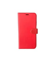 Jopus iPhone 11 Pro Max ile Uyumlu Kapaklı Kartlıklı Cüzdanlı Kılıf Kırmızı