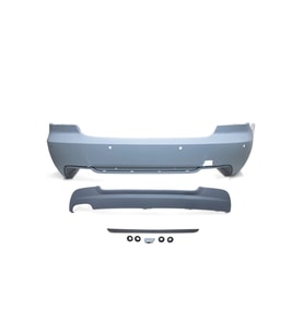 BMW E92+LCI 2006-2013 Komple Tampon E93 LCI Arka PDCli OO Egz &Ccedil;ıkışlı M Tech 51128044934S2 Wender