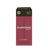 D'Addario RRP05BCL150 Rico Plasticover Bb Klarnet Kamışı No: 1.5 (Başlangıç/Eğitim) - 5'li Paket  Yumuşak Başlangıç Kamışı, Neme Dayanıklı Kaplama ve Parlak Ton