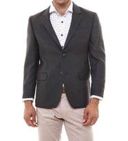 4 Drop Kaşe Koyu Yeşil Erkek Ceket - Wessi