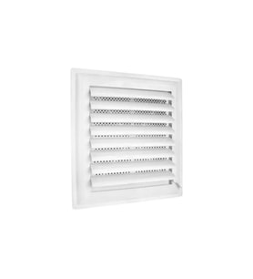 Ubm Plastik Menfez 40x44 cm (Beyaz)