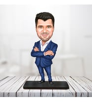 Kişiye Özel Karikatür Biblo YAKIŞIKLI ADAM 7