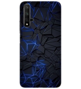 Honor 20 (YAL-L21) Uyumlu Kılıf Desen Baskılı Silikon Karmaşık Design STK:1874