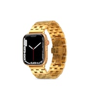 Apple Watch 38mm Uyumlu Kordon Metal Geçmeli Paslanmaz KRD-20 Kayış