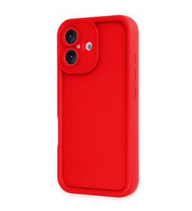 Apple İphone 16 Kılıf Viera Silikon - Kırmızı