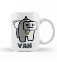 Bts Among Us BT21 Van 01 Kupa Bardak Porselen