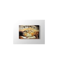 Salvador Dali - Geopoliticus Child Tablo - 106110 - 50x70 Cm