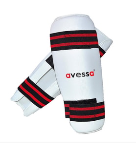 Avessa Tsg-20 Taekwondo Diz Koruyucu M Beden (Beyaz)