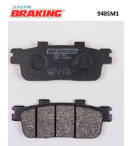 YARI METALİK ARKA FREN BALATASI / SYM / JOYRIDE EVO / 125cc / ARKA  / 2009-2010-