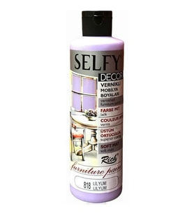 Rich Selfy Decor Vernikli Boya 240 cc 818 LİLYUM 