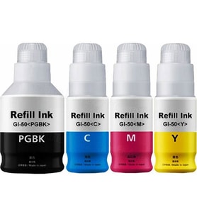 Xplus®Canon Pixma GM4040 (Yeni Seri) 4 Renk Mürekkep Seti - Renkli (Çok Renkli)